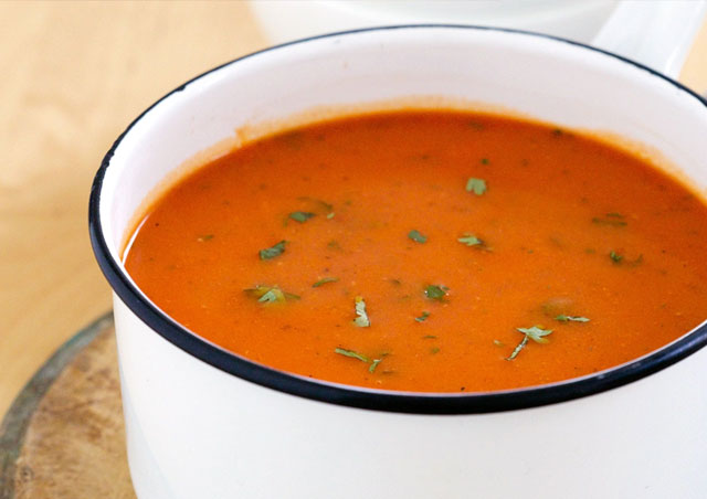 Capsicum soup Recipe in Telugu and English