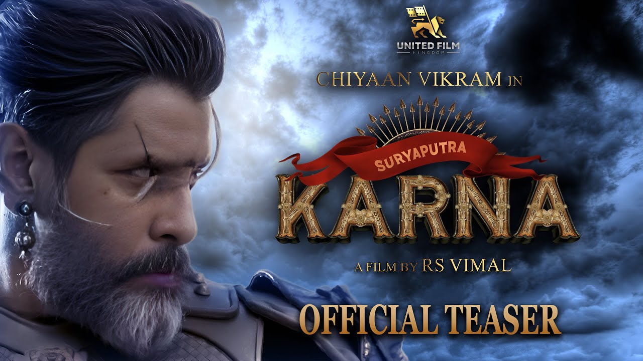 KARNA - Official Teaser | Chiyaan Vikram | Prakash Alex | R S Vimal | United Film Kingdom | Manavoice