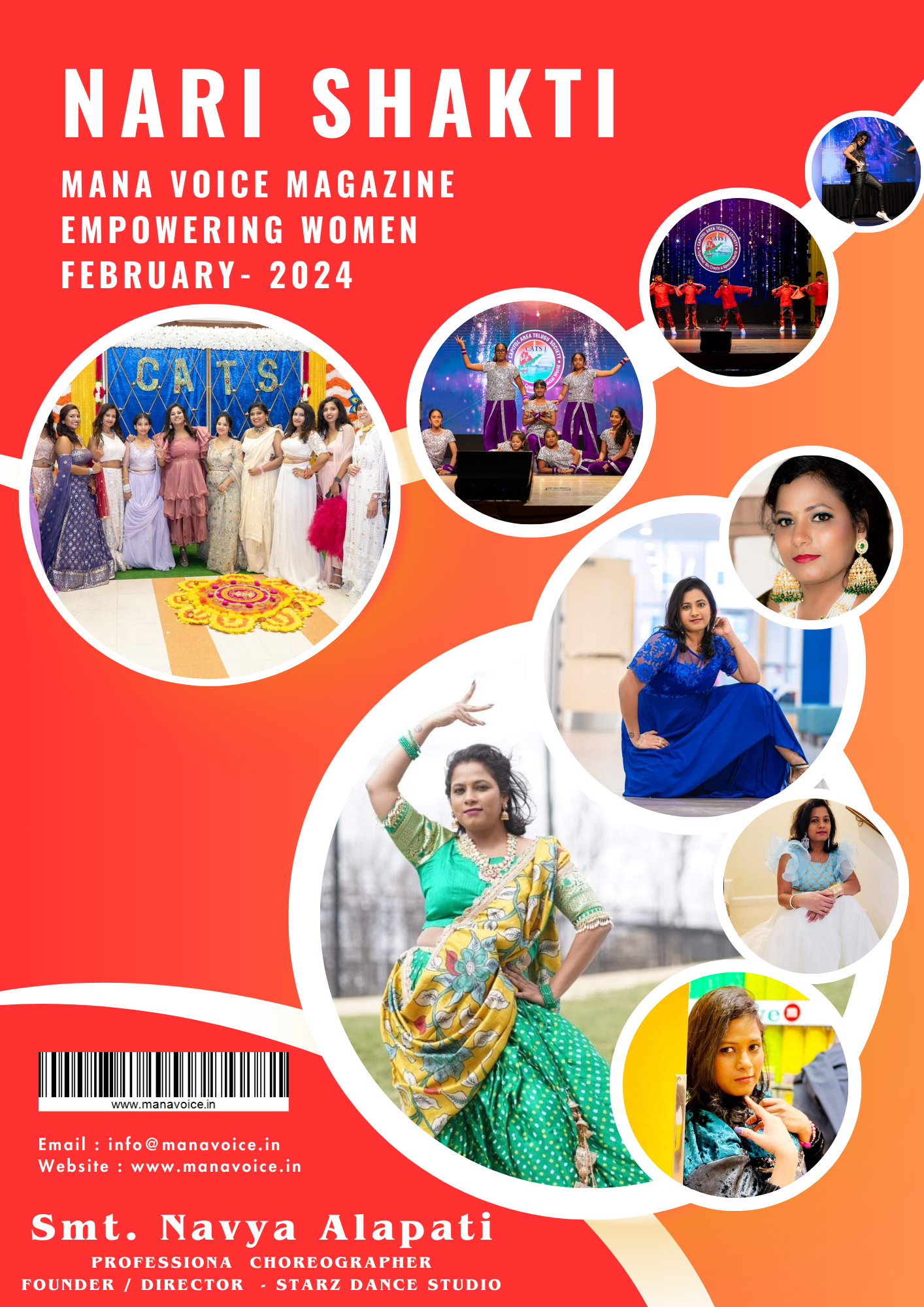 Navya Alapati- Successful Entrepreneur: A Journey from Tradition to Triumph - Inspiring the World through Dance, Passion, and Community Empowerment | Nari Shakti - Empowering Women | Mana Voice