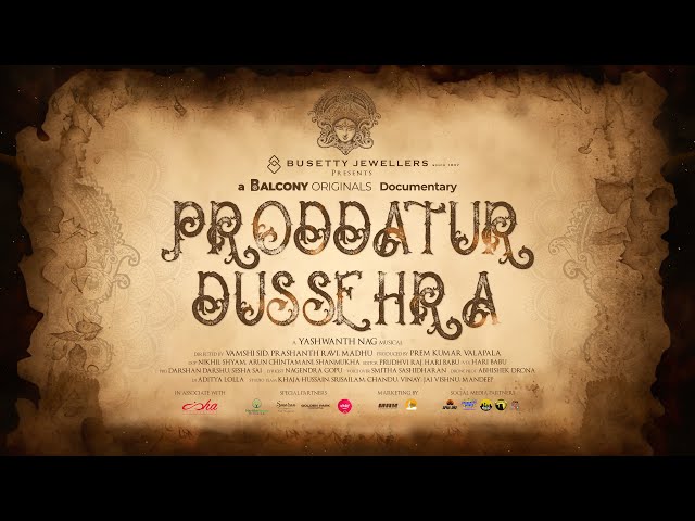 Proddatur Dussehra Official Trailer | Documentary | Vamshi Sid I Yashwanth Nag I Prem kumar Valapala | Mana Voice