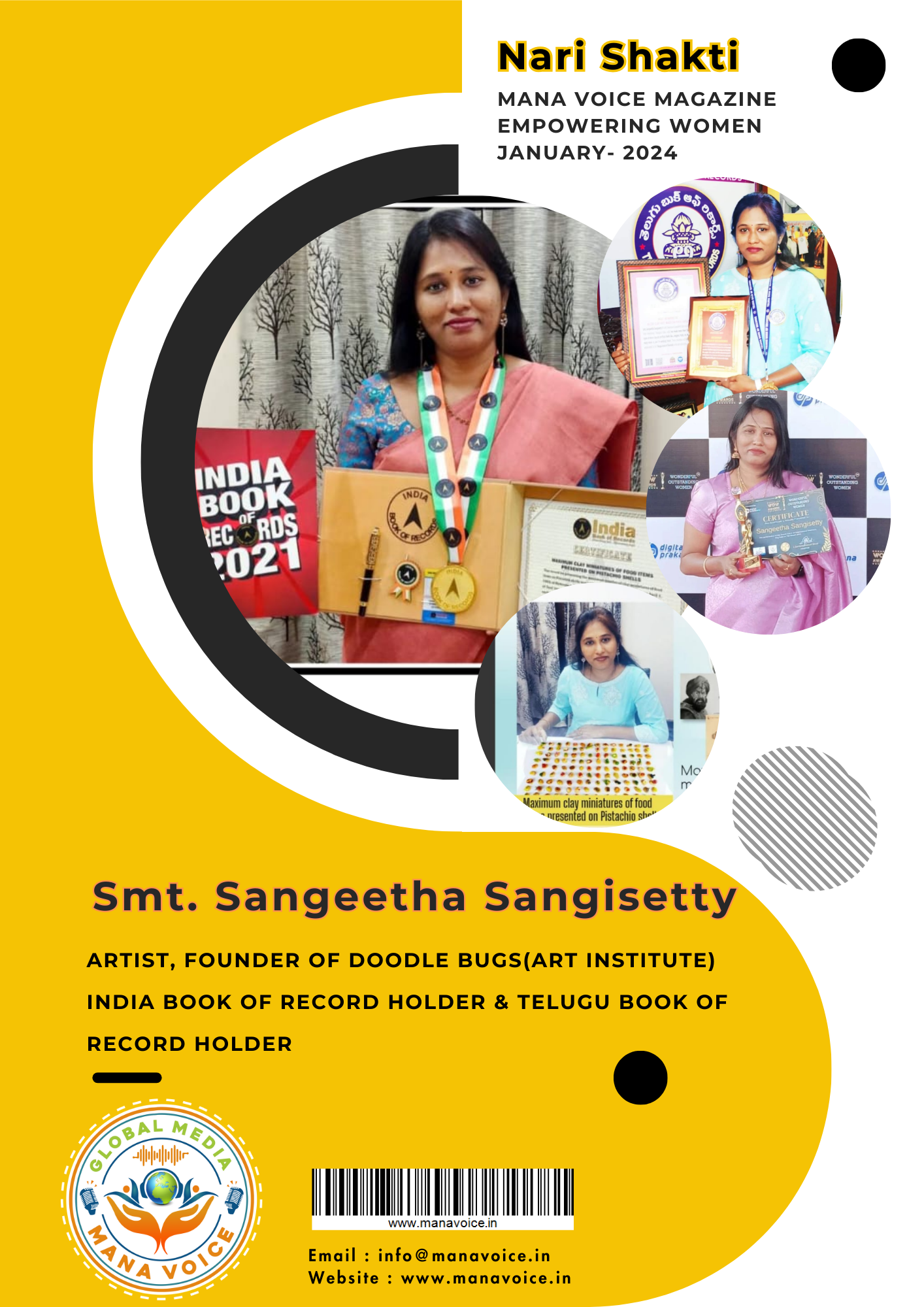 Sangeetha Sangisetty: A 16-Year Artistic Odyssey – From Passion to Profession | Nari Shakti - Empowering Women | Mana Voice