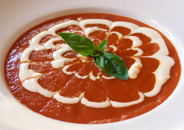 Tomato-Basil Soup Recipe in Telugu and English