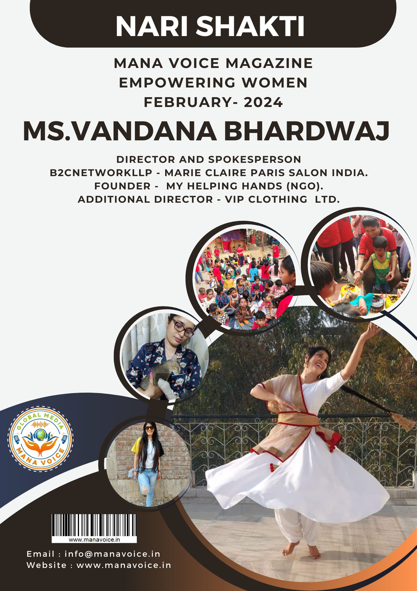 Sparkle with Purpose: Dr. Vandana Bhardwaj's Inspiring Journey | Nari Shakti - Empowering Women | Mana Voice