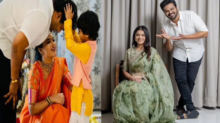 You were born for me Manchu Manoj showered his love on his wife Maunika Wedding video viral