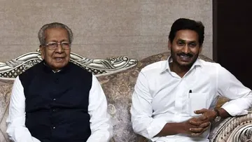  He won the hearts of the people.. CM Jagan met Governor Biswabhushan.