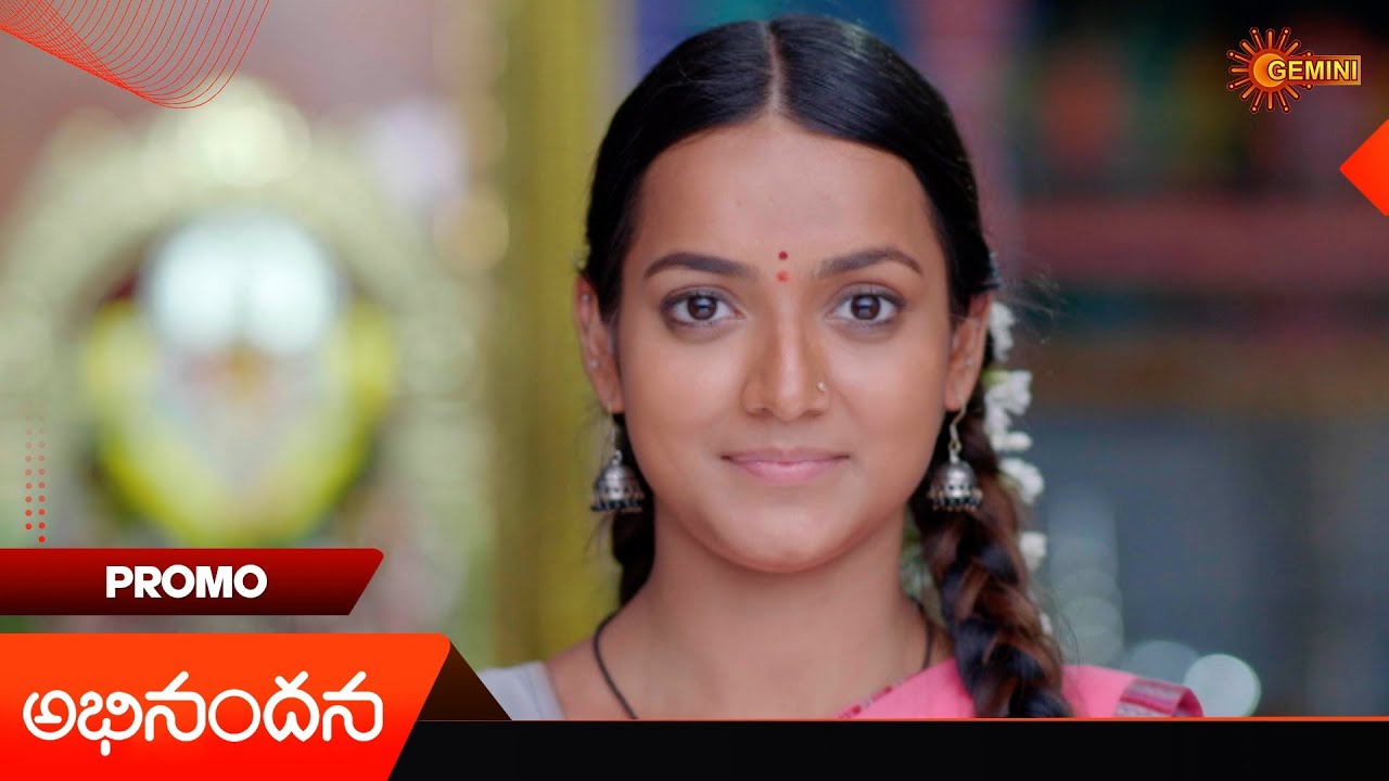 Abhinandana- Promo |02 Nov 2024 | Telugu Serial | Gemini TV|Mana Voice TV