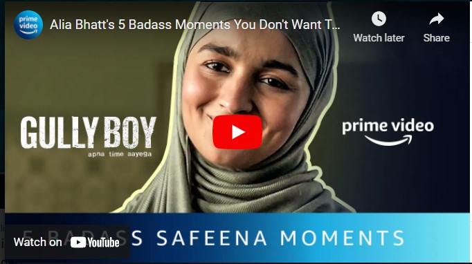 Alia Bhatt's 5 Badass Moments You Don't Want To See | Gully Boy | Amazon Prime Video