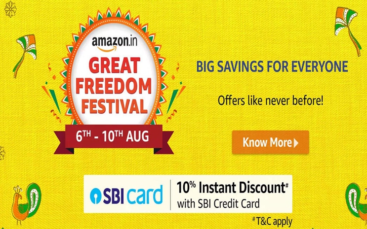 Amazon Great Freedom Festival Sale 2022