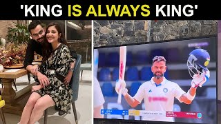 Anushka cheers for Virat: A tale of love and the 76th century