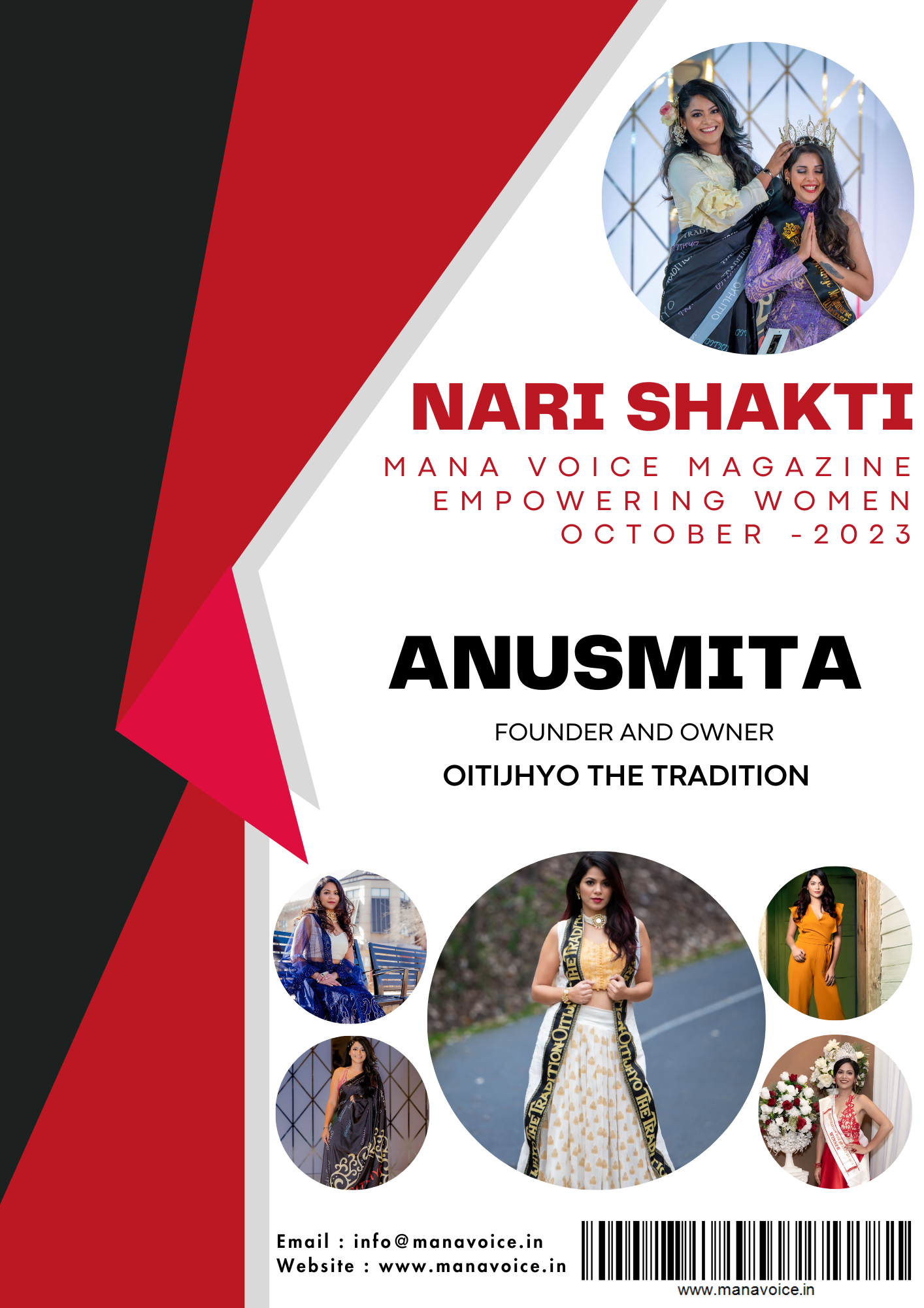 Anusmita Journey: From Kolkata to New York, Crafting Dreams with Oitijhyo-The Tradition | Nari Shakti - Empowering Women | Mana Voice