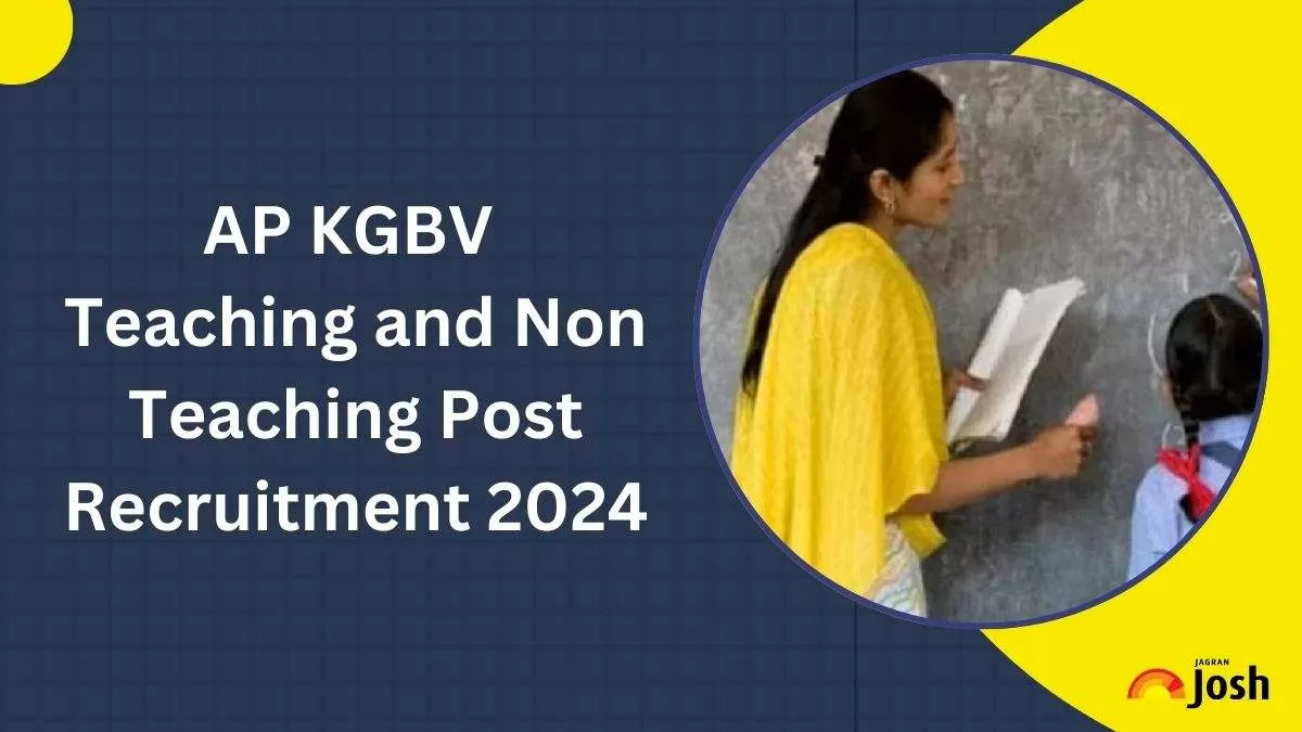 AP KGBV Recruitment 2024 Online Applications Open for 604 Teaching and Non Teaching Vacancies