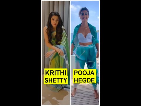 Arabic Kuthu Song Dance by Krithi Shetty, Pooja Hegde