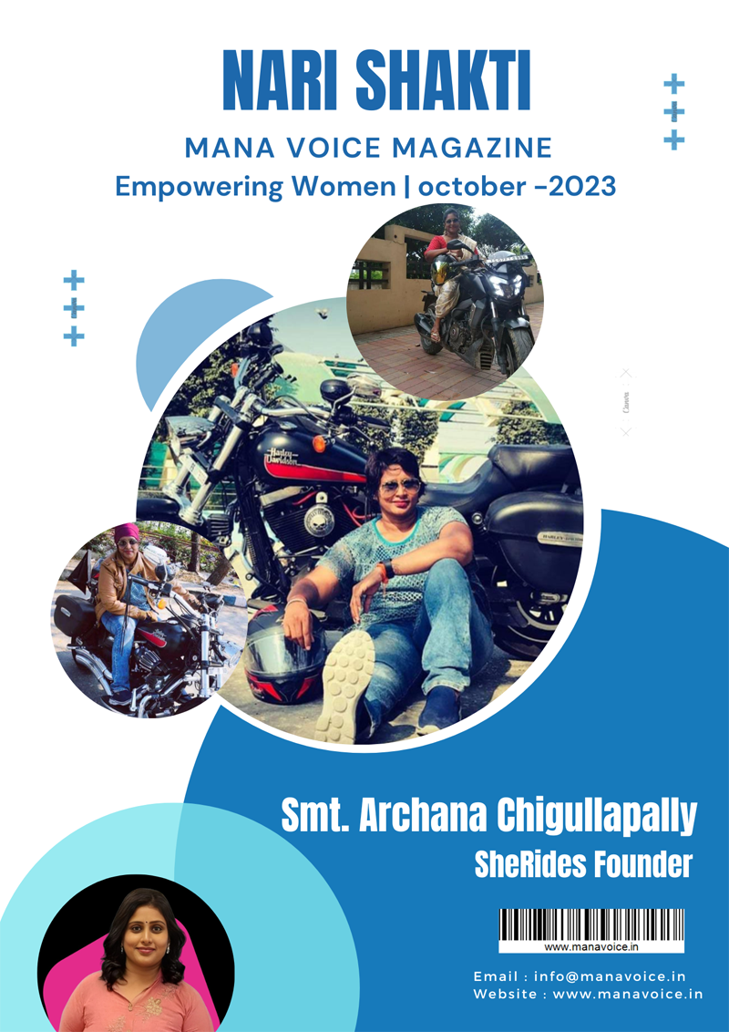 Empowering Women on Wheels: Archana Chigullapally's Inspiring Journey |  Nari Shakti - Empowering Women | Mana Voice