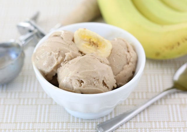 Banana ice cream Recipe in Telugu and English