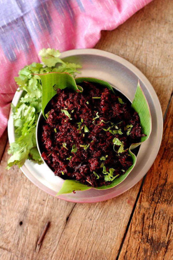 Beetroot fry recipe Andhra style