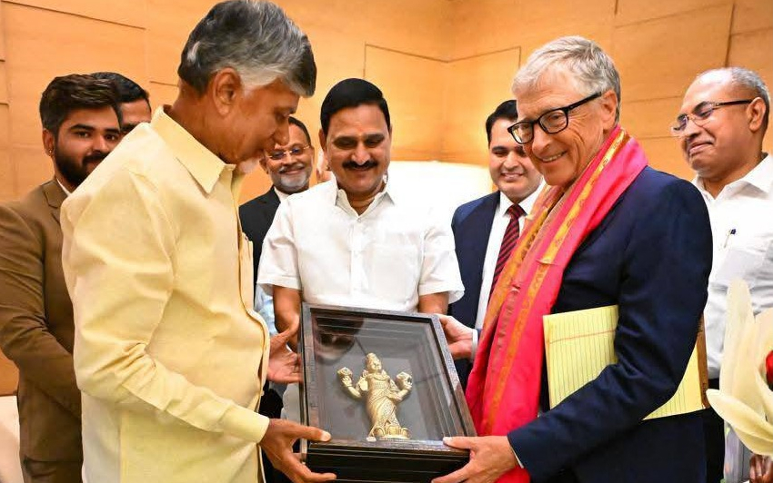 Bill Gates: Key Agreement Between AP Government and Gates Foundation – Bill Gates Praises Chandrababu!