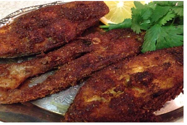 Butter-fry fish Recipe in Telugu and English