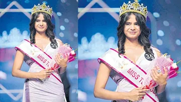 Chandragiri girl who won Miss Teen Globe India crown