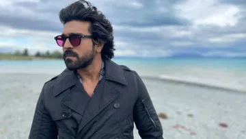 Cherry first look from Shankar movie is here.. Ram Charan in a stylish and stunning look.