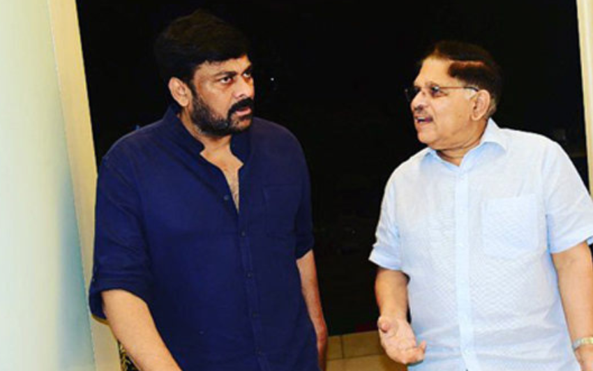 Chiranjeevi: Both Chiranjeevi and Allu Aravind Delight Their Fans