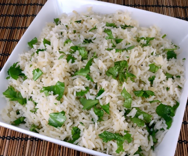 Coriander rice is special for vegetarians in Telugu and English