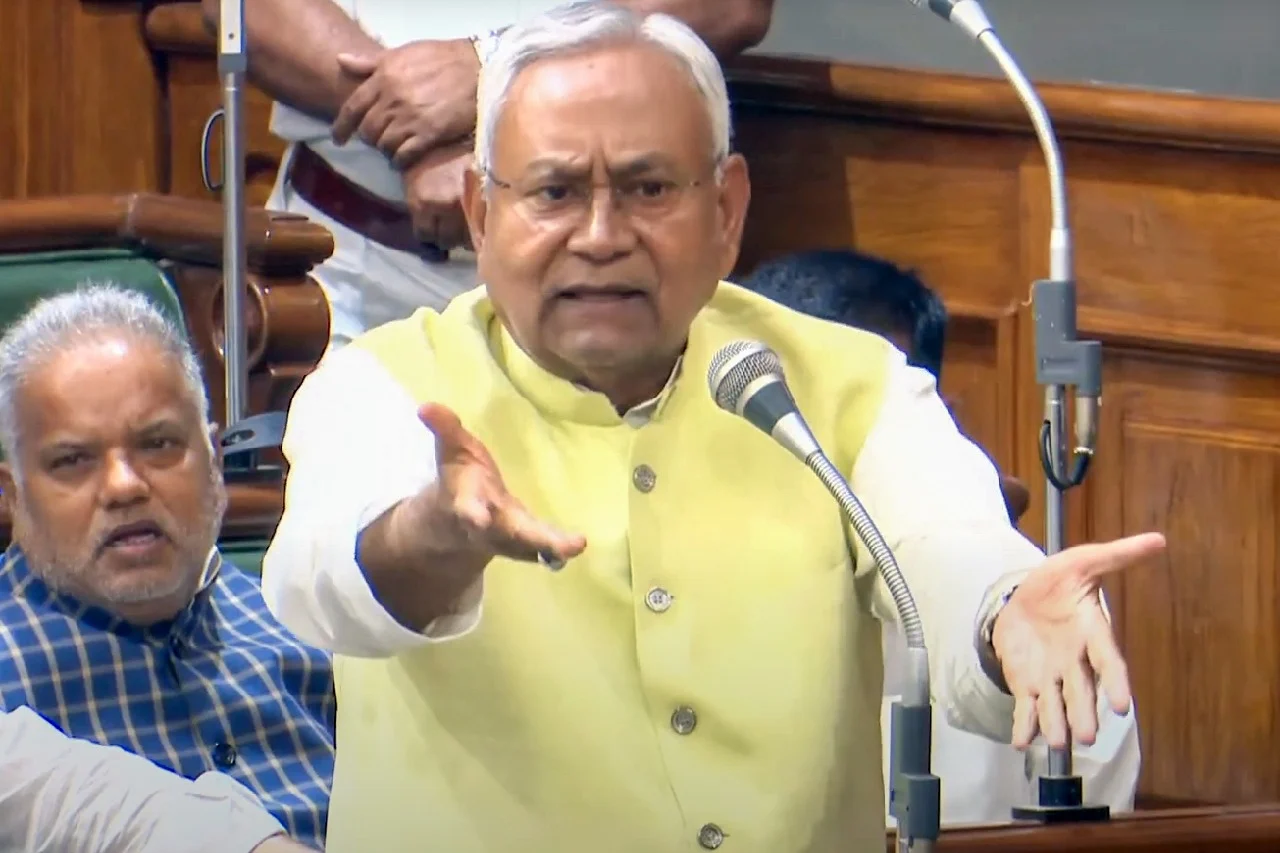 Disruption in Bihar Assembly as Nitish's Population Control Comments Spark Outcry; Session Adjourned Amid 'Mental CM' Protests