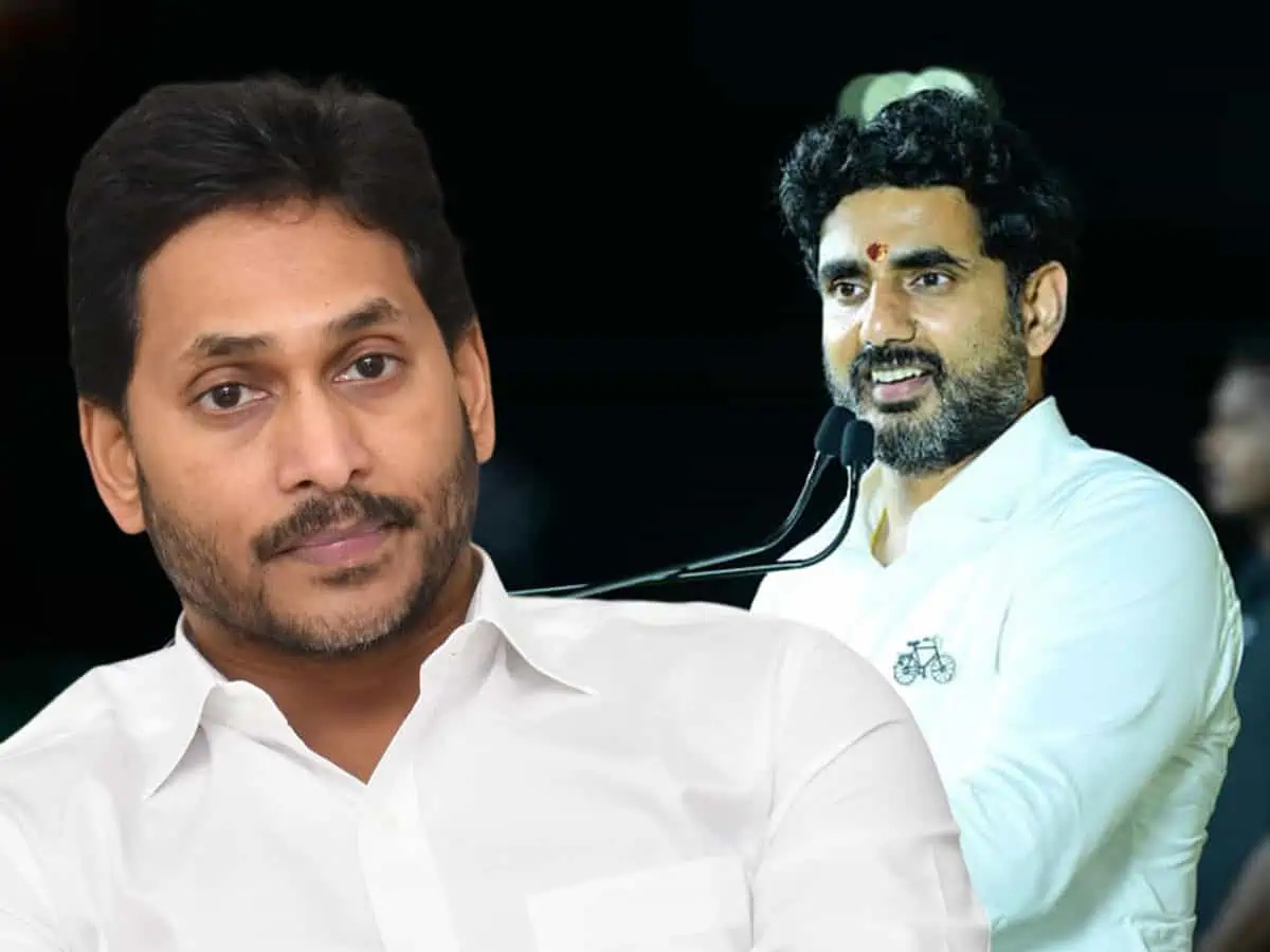For a change, Jagan refrains from mentioning Lokesh's name