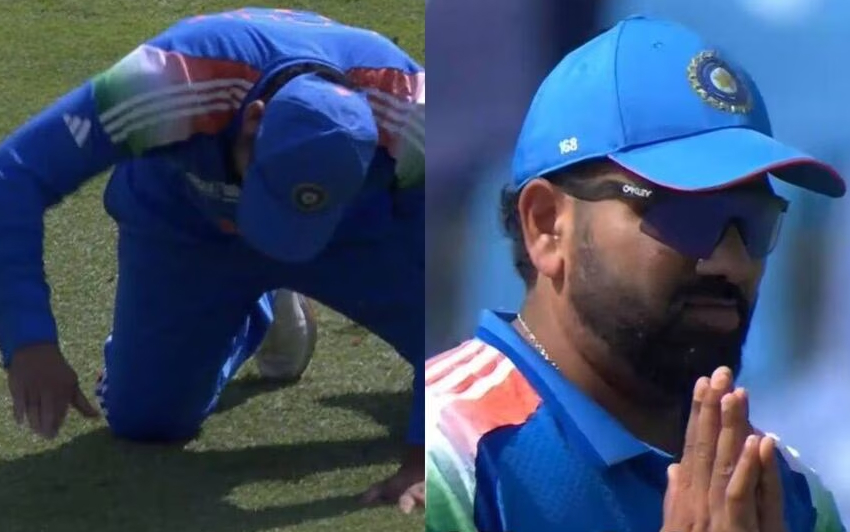 Rohit Sharma: Rohit misses the catch… Axar narrowly misses his hat-trick… Watch the video!