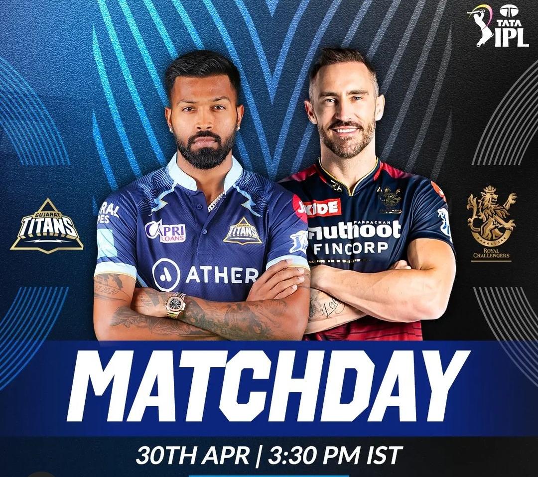 IPL : GT vs RCB