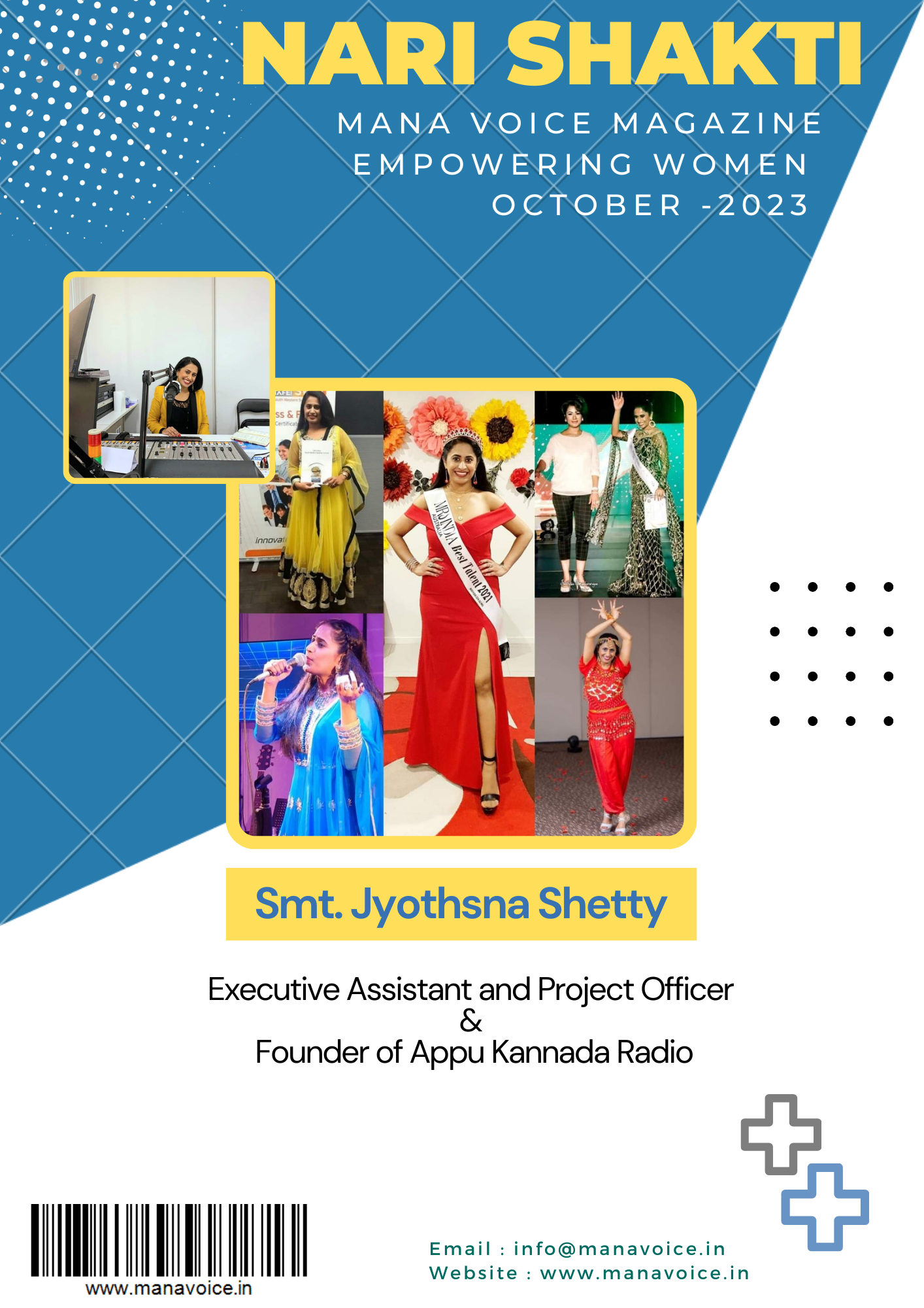 Jyothsna Shetty: A Multifaceted Life of Art, Philanthropy, and Leadership | Nari Shakti - Empowering Women | Mana Voice