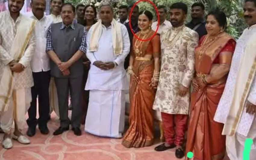 Karnataka CM Siddaramaiah’s Presence at Ranya Rao’s Wedding Raises Questions Amid Smuggling Probe