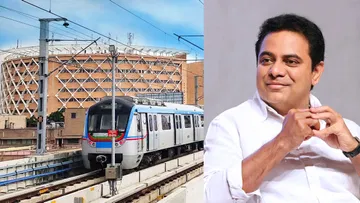 KTR good news for residents of Bhagyanagar is the only viral tweet of the minister for the extension of metro line