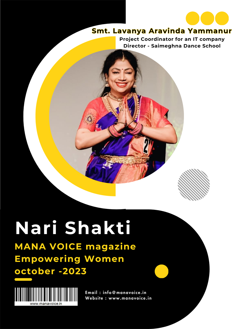 A Dance of Grace: Lavanya Yammanur's Journey of Inspiration and Empowerment | Nari Shakti - Empowering Women | Mana Voice