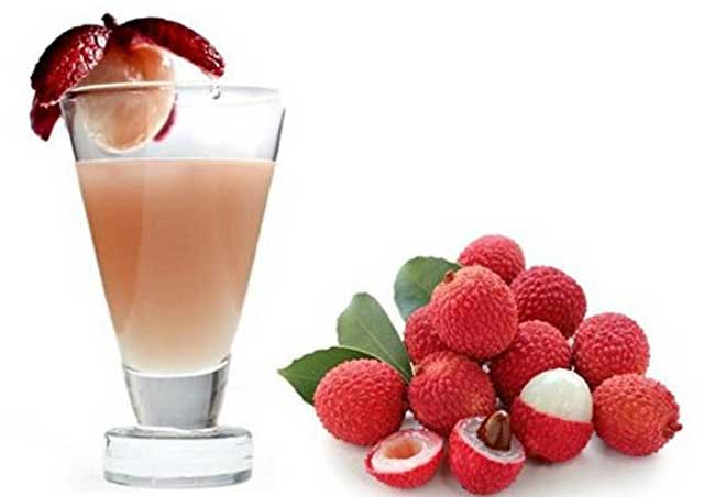 Lychee fruit juice Recipe in Telugu and English