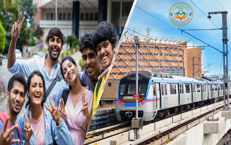 Metro Announced Good news for Hyderabad students