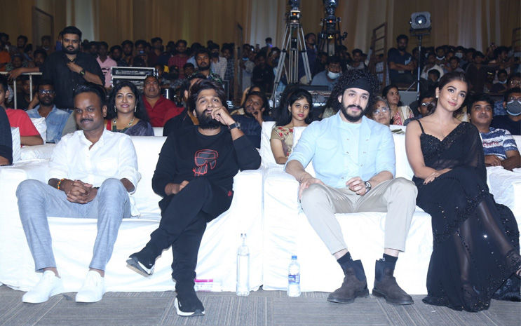 Akhil Most Eligible Bachelor Success Meet