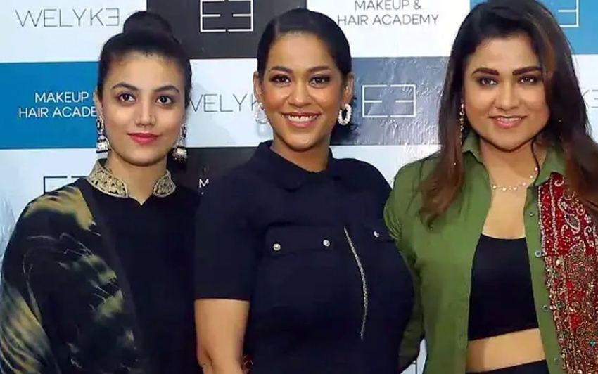 Mumaith Khan Launches Makeup and Hair Academy in Yousufguda, Hyderabad