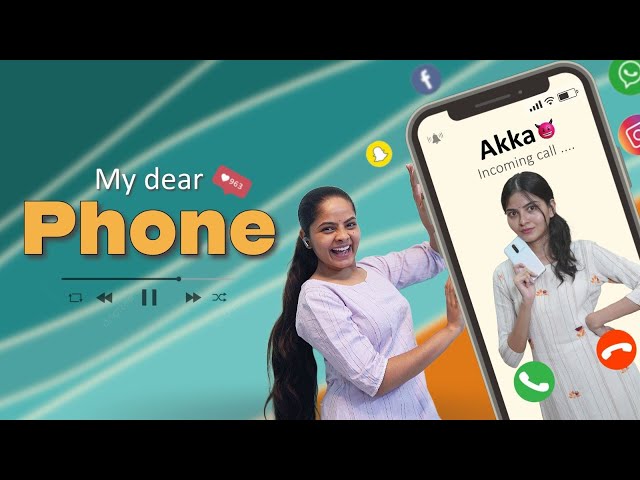 My Dear Phone || Part - 2 || Niha Sisters || Comedy || Manavoice Webseries