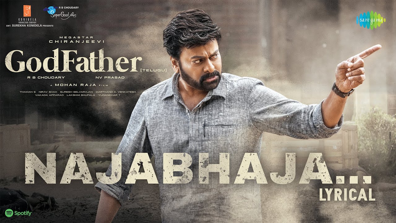 Najabhaja - Lyric Video | God Father | Megastar Chiranjeevi | Nayanthara | Thaman S | Mohan Raja