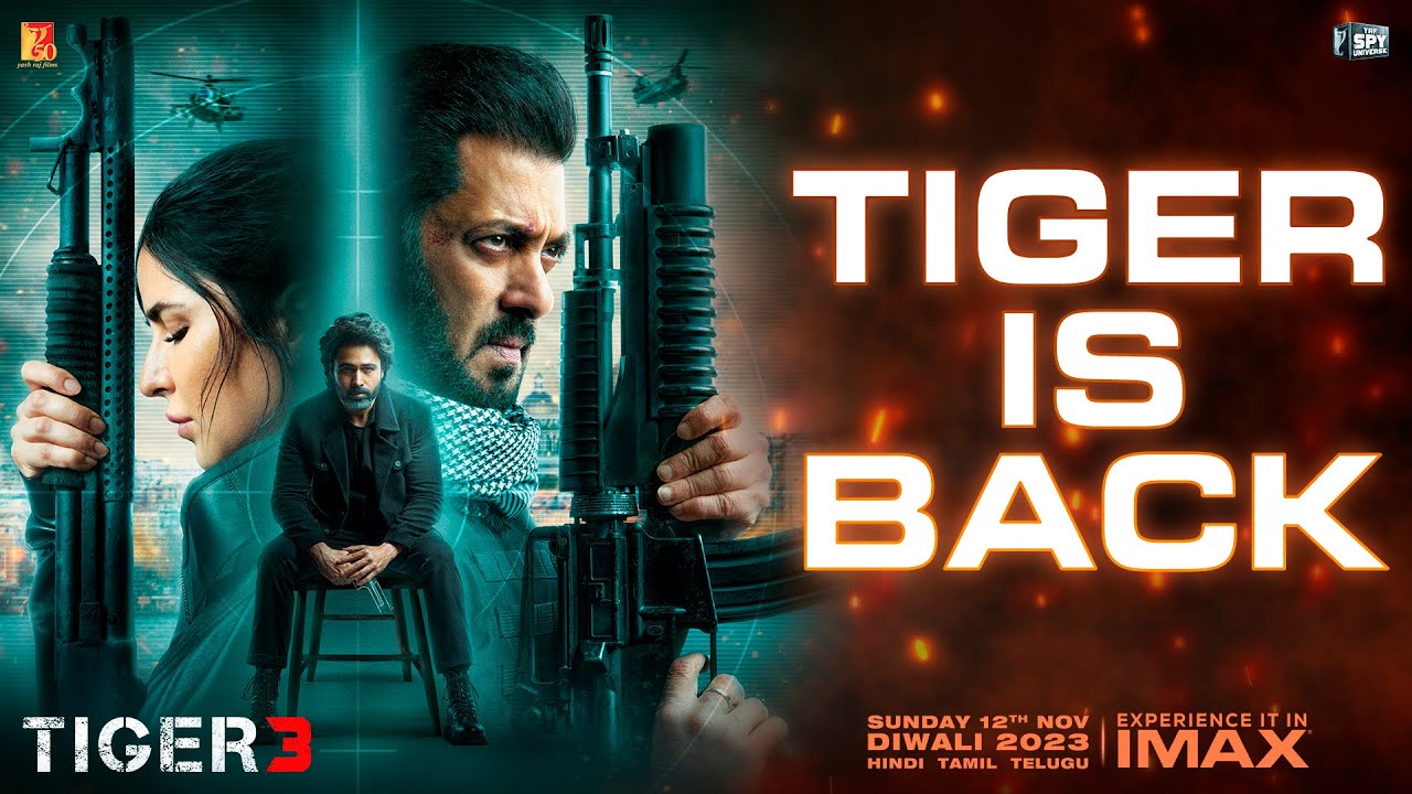 New Teaser for Tiger 3: Featuring Salman Khan, Katrina Kaif, and Emraan Hashmi