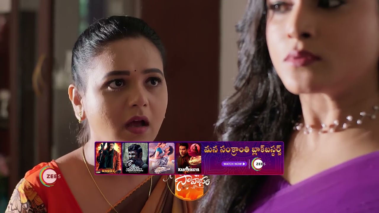 Nindu Noorella Saavasam | Premiere Ep 133 Preview - Jan 15 2024 | Before ZEE Telugu | ZEE5  ZEE5| Mana Voice Tv