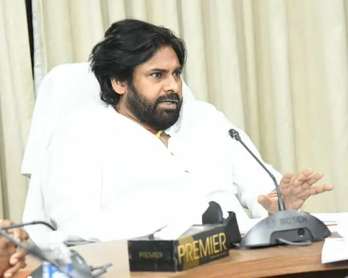 Pawan Kalyan announced that a plan to beautify the 13 km Uppada Kakinada road will be unveiled soon