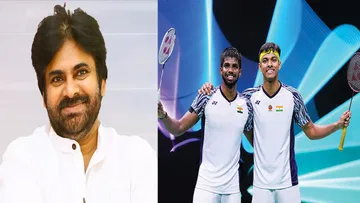 Pawan Kalyan showered praises on the pair of Satvik and Chirag who raised the national flag