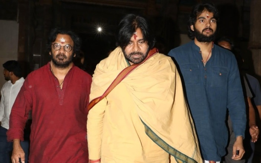 Pawan Kalyan Visits Tirupparankunram Murugan and Madurai Meenakshi Temples – View Photos!