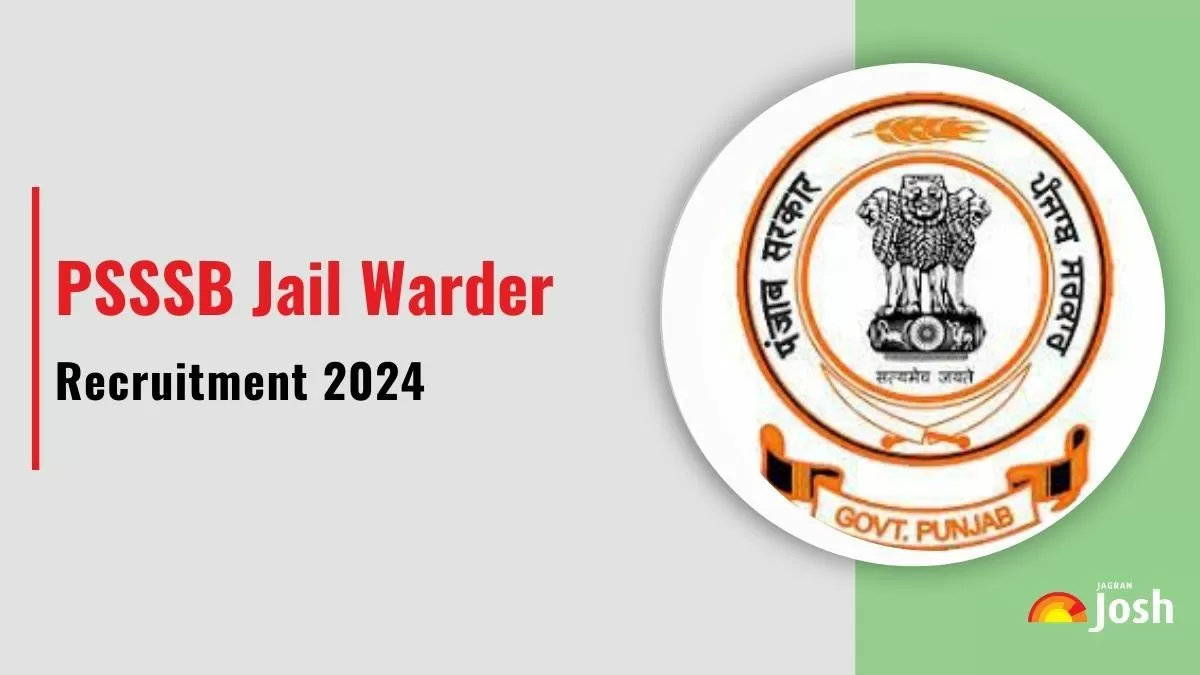 PSSSB Jail Warder Recruitment 2024