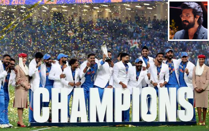 Ram Charan Applauds Team India’s Champions Trophy Victory