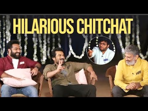 Anil Ravipudi Fun Chit Chat with RRR Team | SS Rajamouli | NTR | Ram Charan | March 25th, 2022.