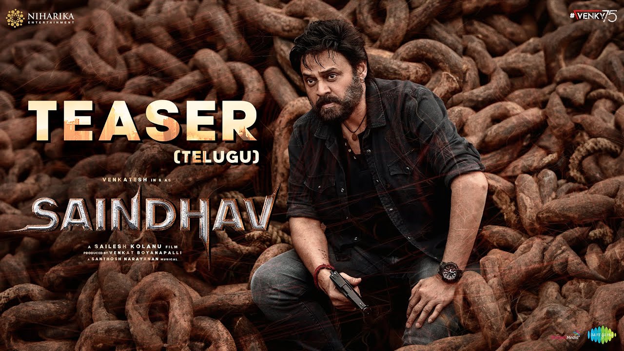 Saindhav Teaser - Telugu | Venkatesh Daggubati |Nawazuddin, Arya| Sailesh Kolanu |Santhosh Narayanan|Mana Voice TV