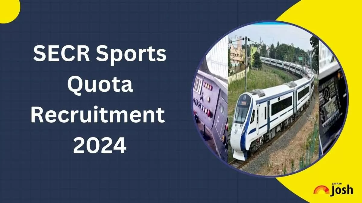 SECR Recruitment 2024 46 Vacancies Available for Sports Quota Apply Online at secr.indianrailways.gov.in