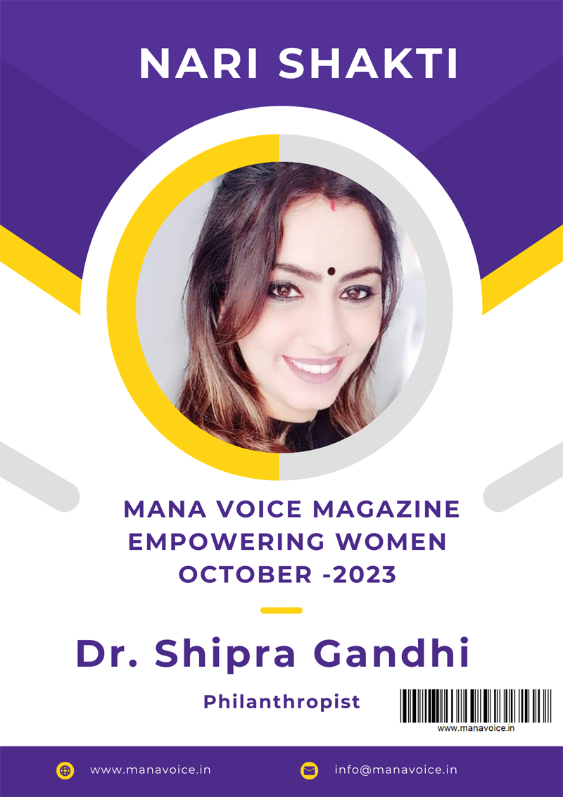 Spreading Happiness: A Journey of Purpose, Compassion, and Impact | Nari Shakti - Empowering Women | Mana Voice